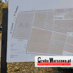 Mapa cmentarz Legionowo