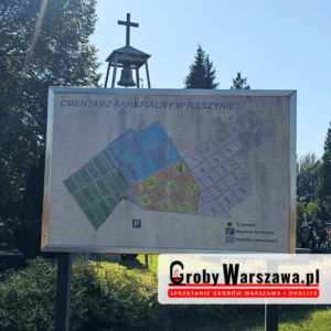 Mapa Cmentarz Raszyn