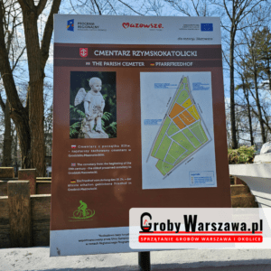 Mapa cmentarz Grodzisk Mazowiecki