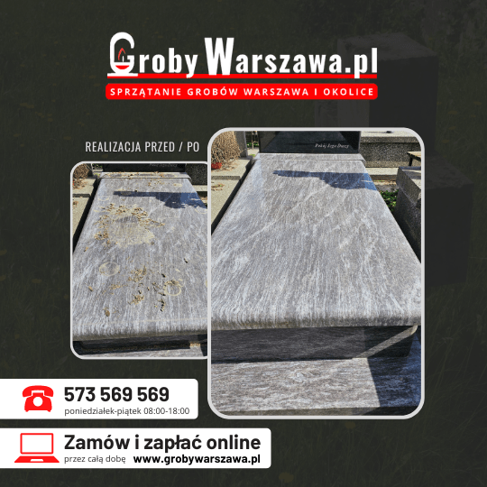 Sprzątanie grobu Warszawa