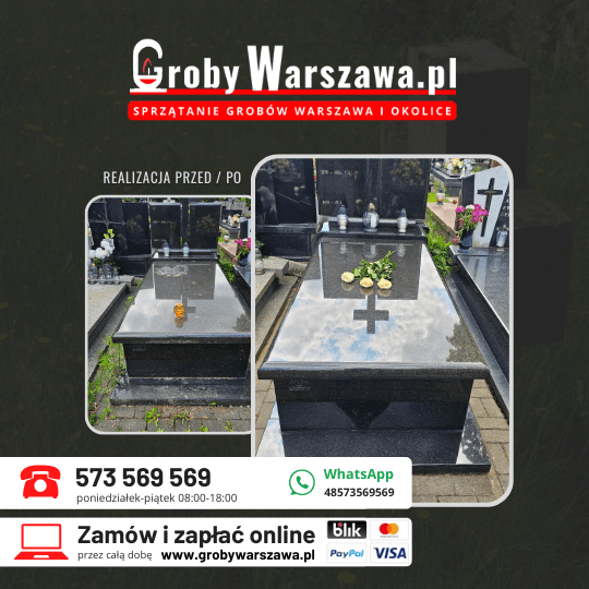 Firma sprzątająca groby Warszawa