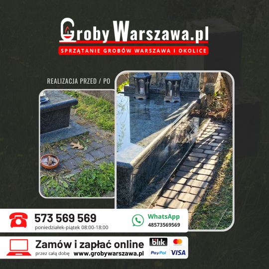 Mycie grobu Warszawa
