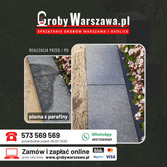 Rozlany znicz parafina Warszawa