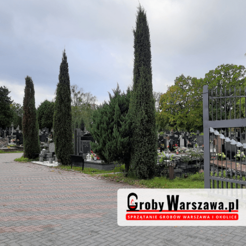 Sprzątanie grobów Cmentarz Wawrzyszewski Warszawa